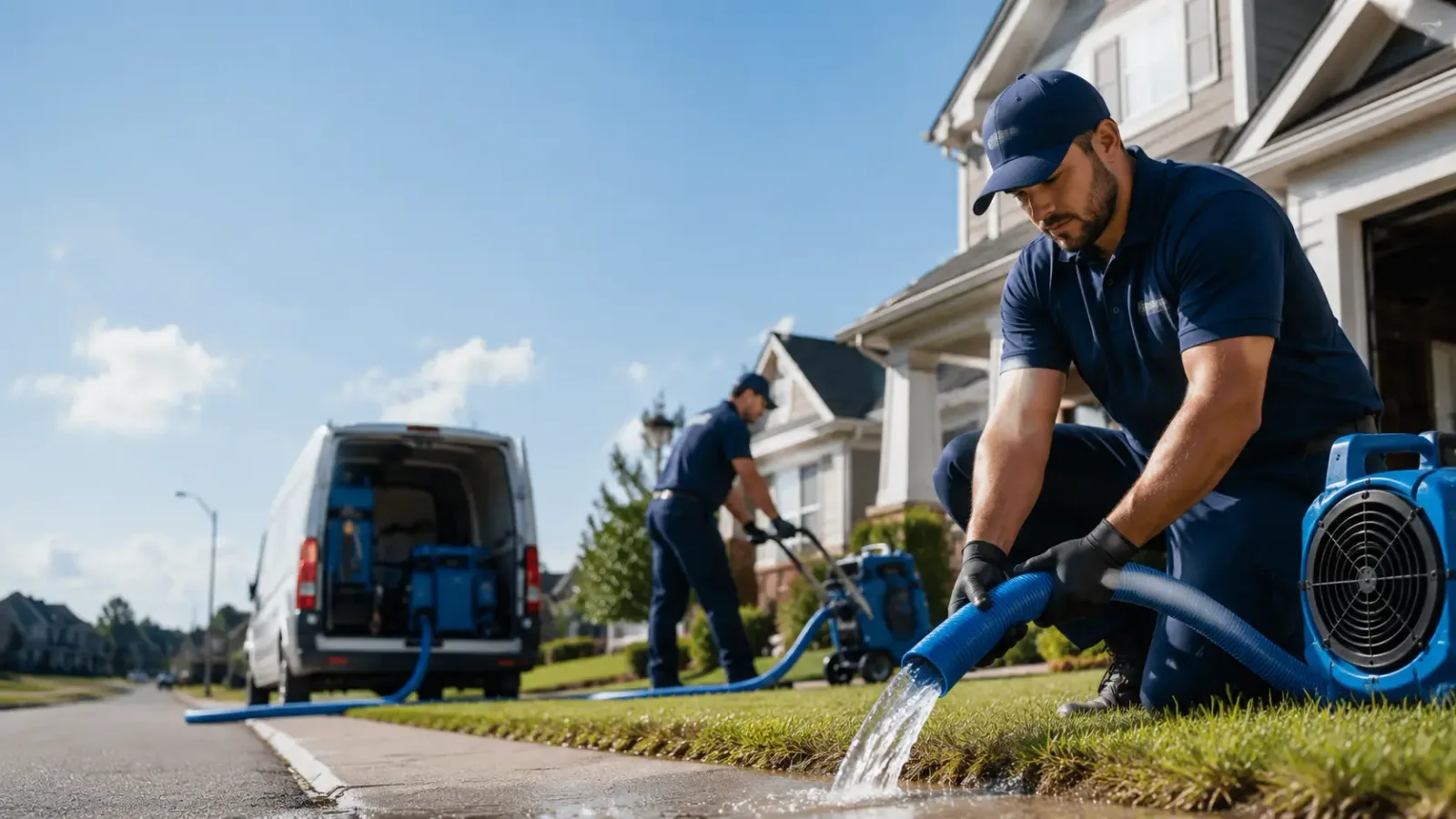Flood Damage Restoration in Hinton, OK